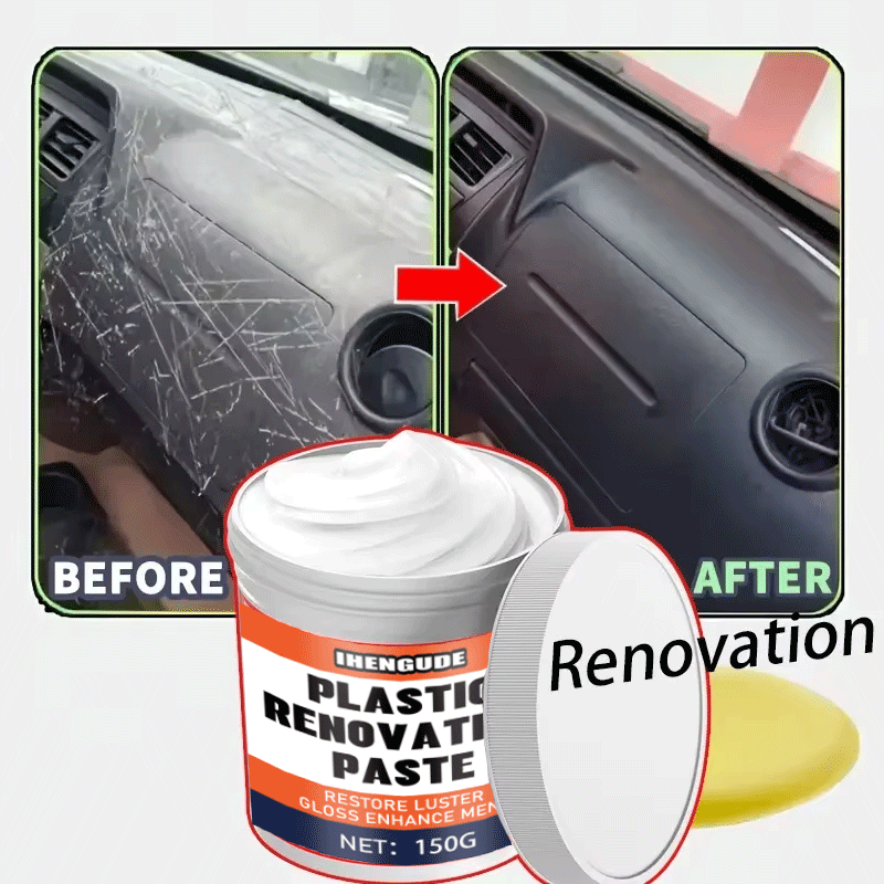 Trim Restorer Plastic - Car Plastic Polish Wax, Plastic Renewal