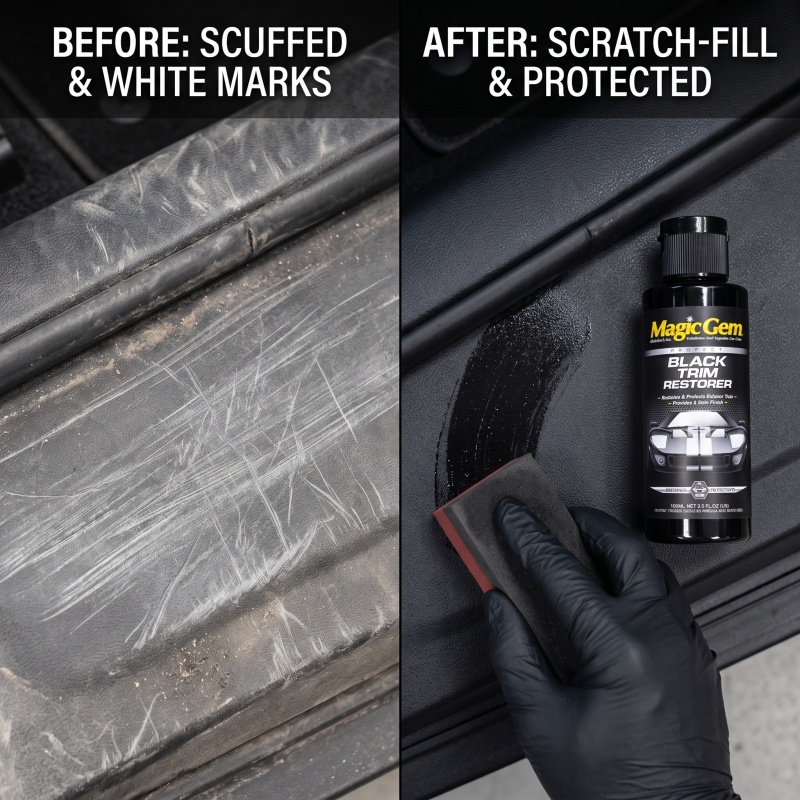 Trim Restorer Plastic - Plastic Restorer For Car Rubber Longlasting