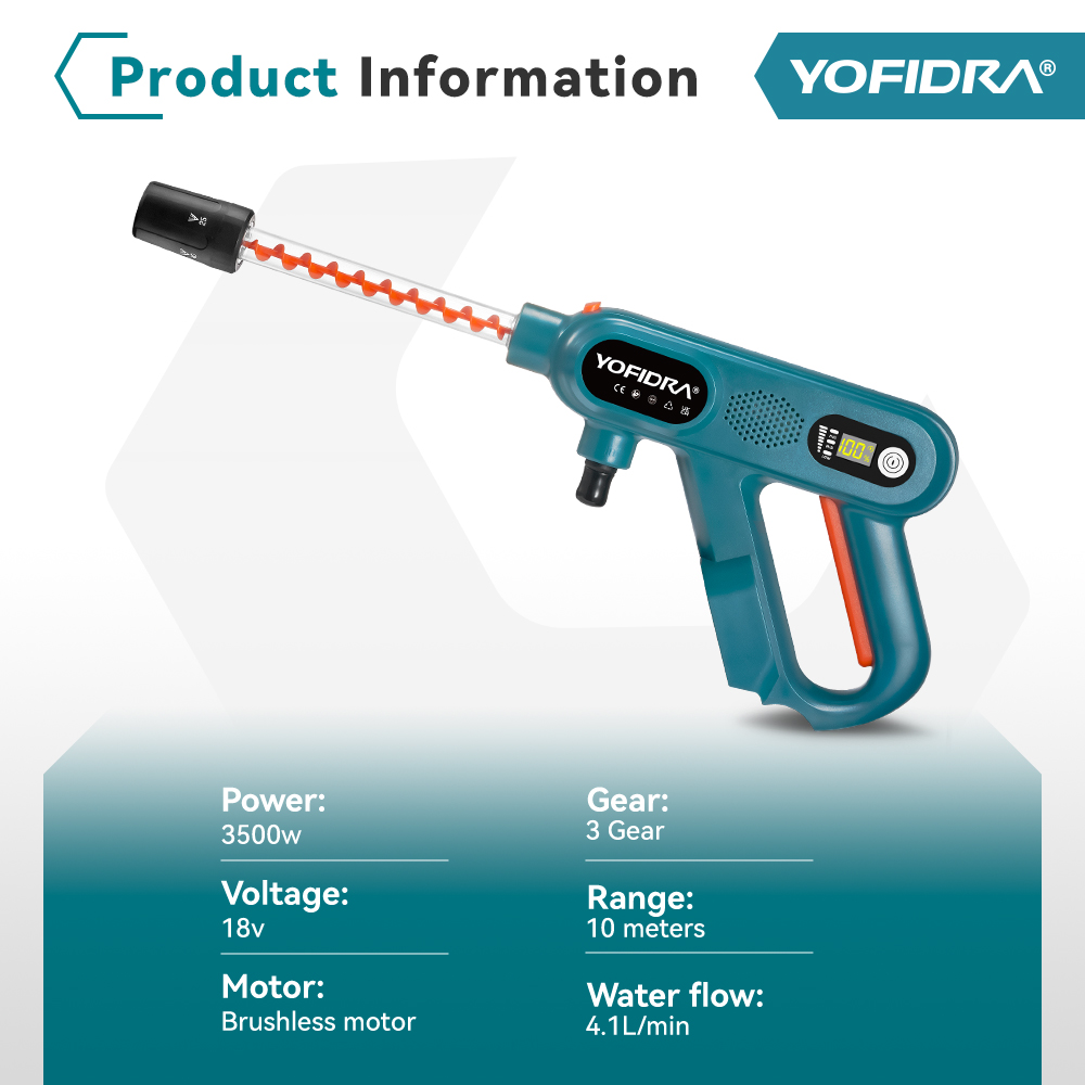 YOFIDRA 3500W Brushless High P - đánh giá và giá Car Shampoo Ph