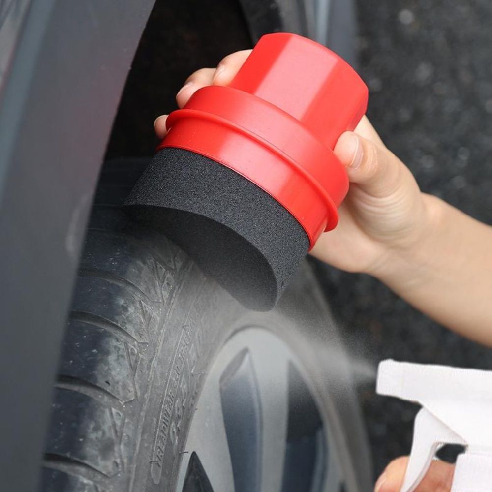 Curved Tire Polishing Sponge w - đánh giá và giá Wax Applicator Pad