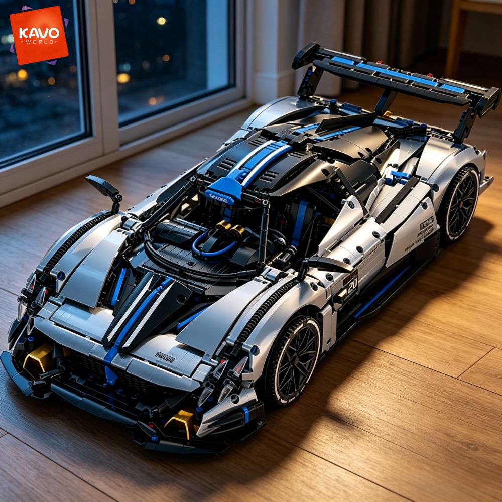 KAVOWORLD 3526pcs Silver Blue  - đánh giá và giá Interior Detailing Kit