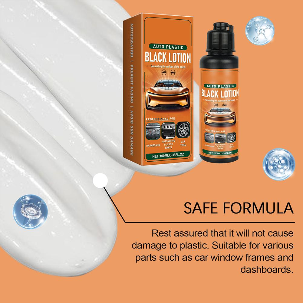 100/200ml Car Plastic Black Re - đánh giá và giá Trim Restorer Plastic