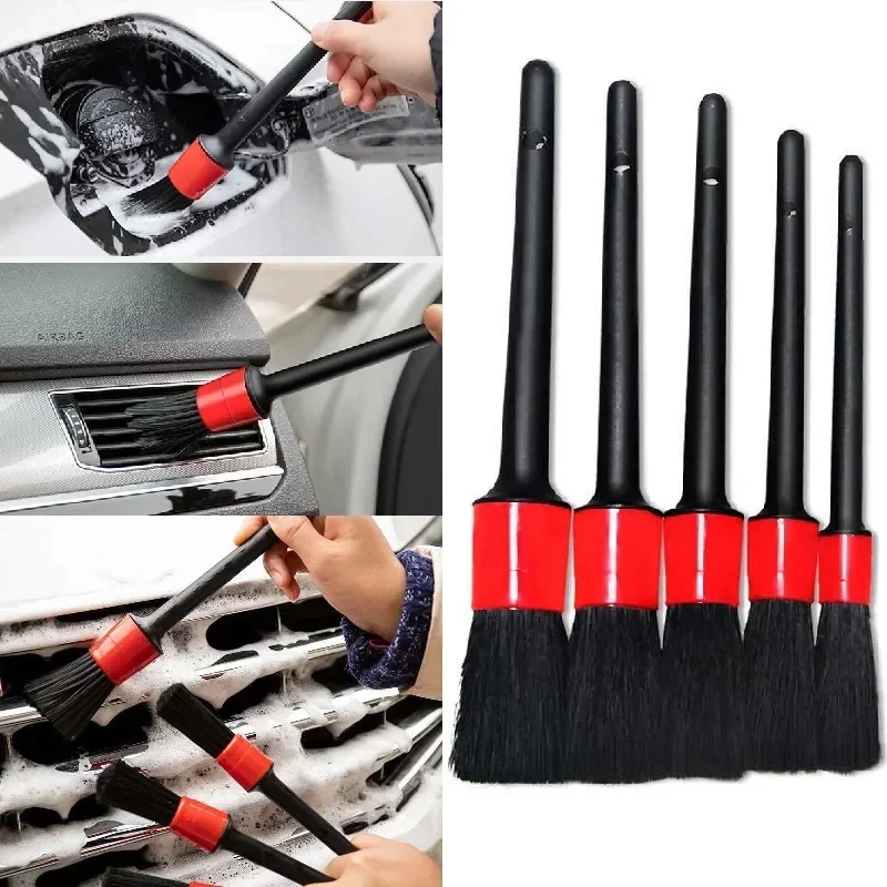 5pcs Soft Car Cleaning Brush K - đánh giá và giá Interior Detailing Kit