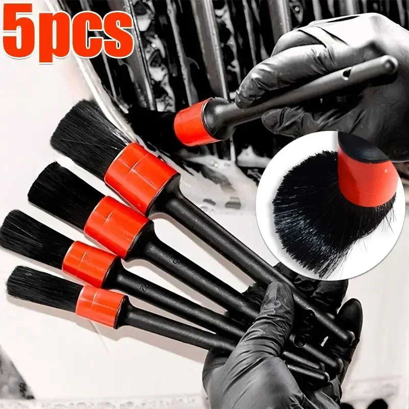 5pcs Soft Car Cleaning Brush K - đánh giá và giá Interior Detailing Kit