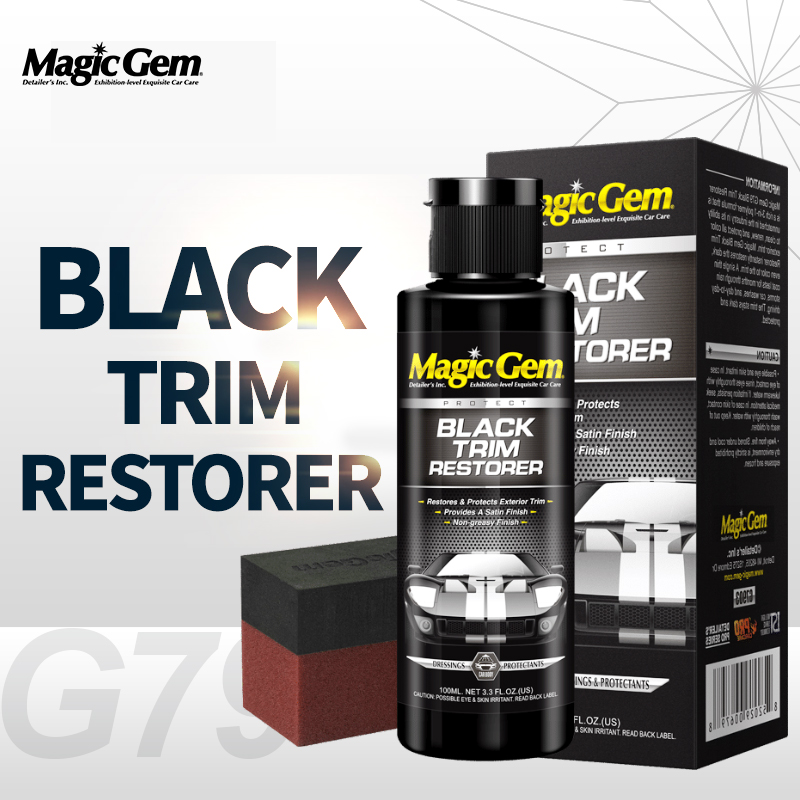 Plastic Restorer For Car Rubbe - đánh giá và giá Trim Restorer Plastic